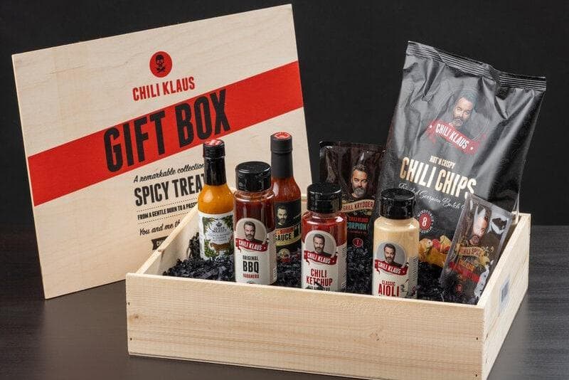 BBQ-presentlåda från Chili Klaus