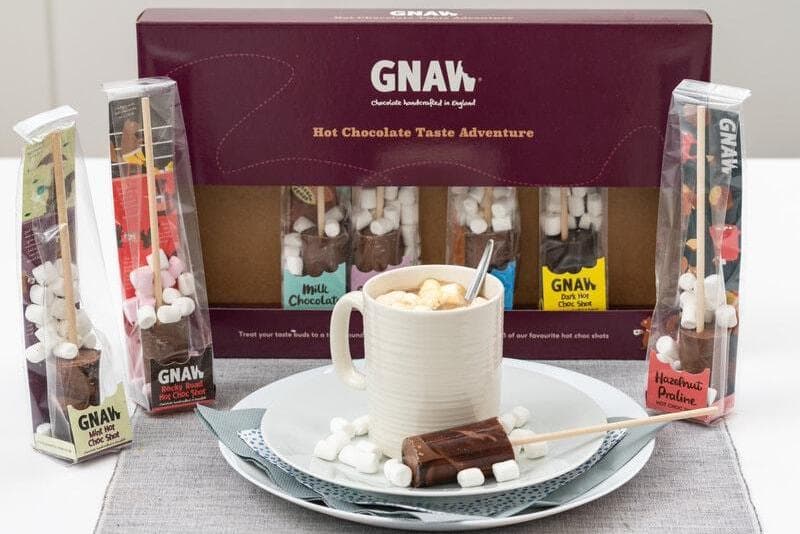 8-pack med varm choklad