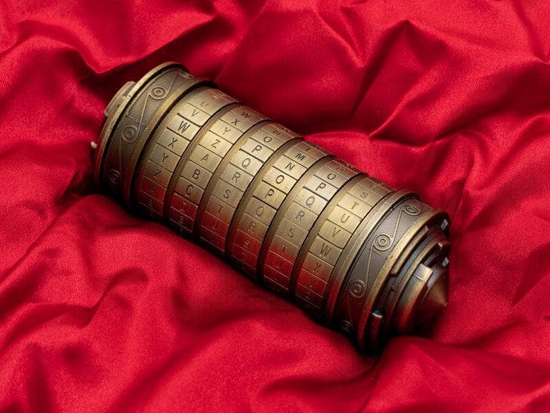 Kombinationslås med hemlig förvaring